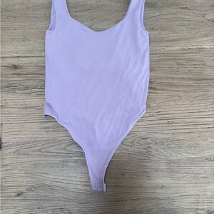 Free People Lavender Bodysuit